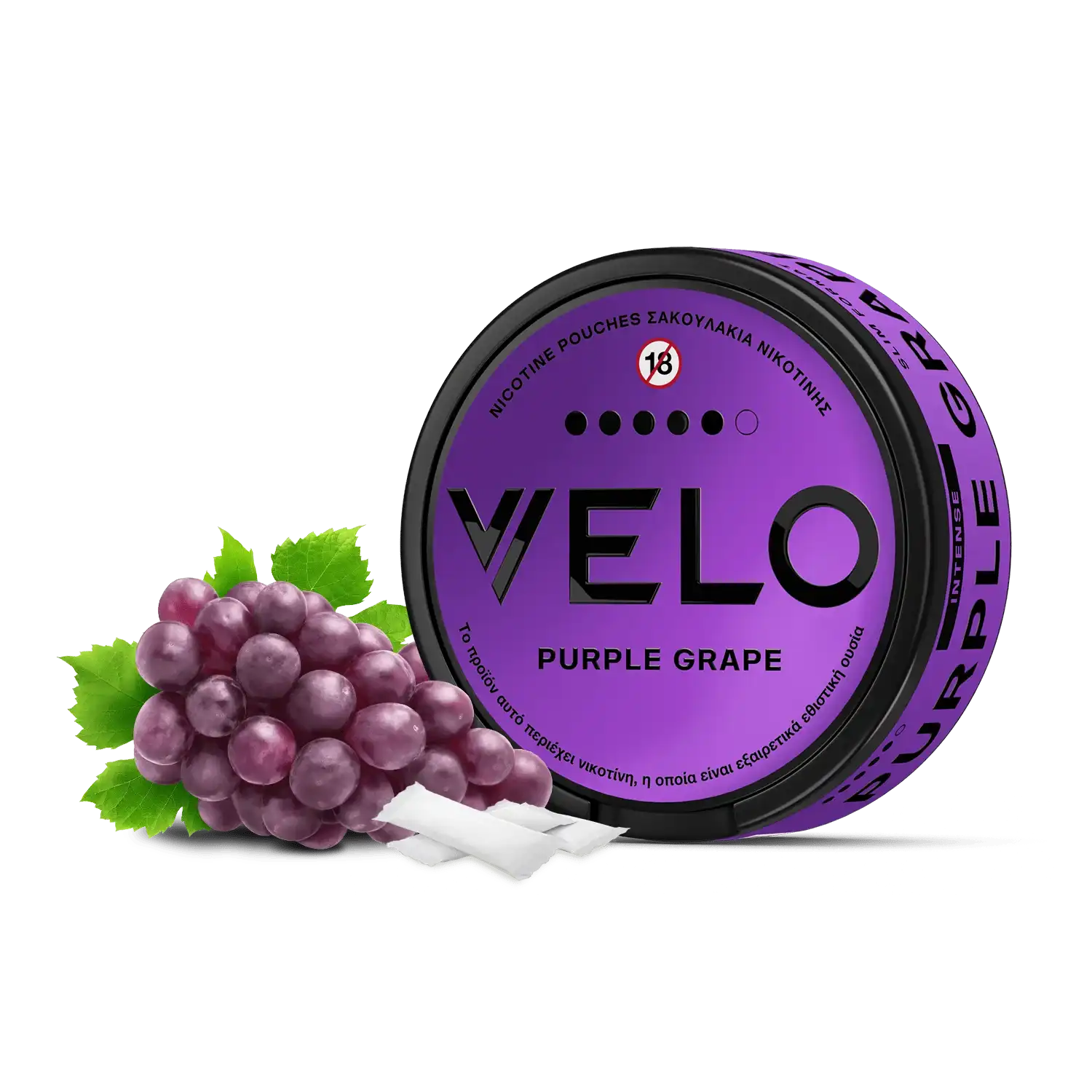 Purple Grape Nicotine Pouches | VELO GR Purple Grape Nicotine Pouches | VELO GR