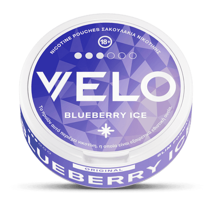 Velo Blueberry Ice 10mg nicotine pouches
