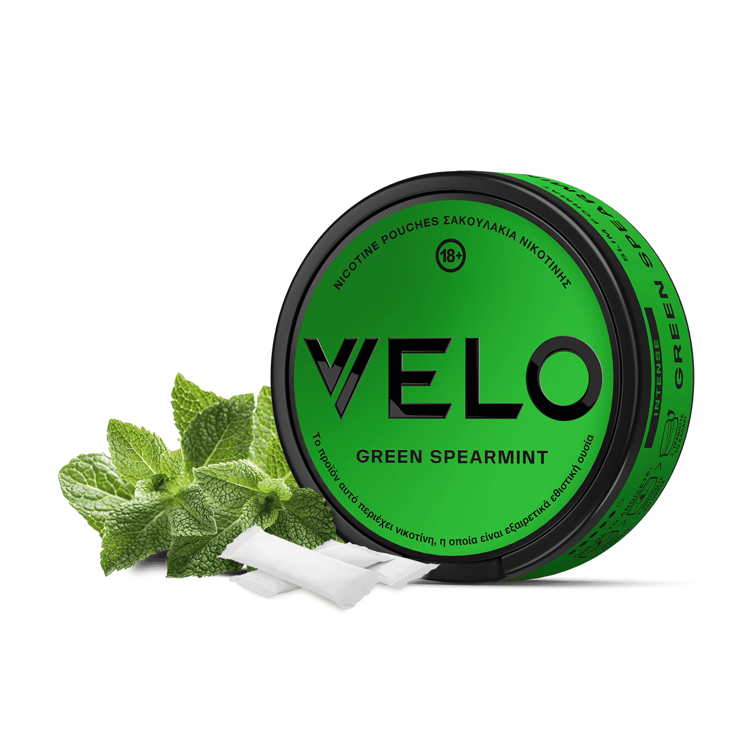 Velo Green Spearmint 14mg nicotine pouches
